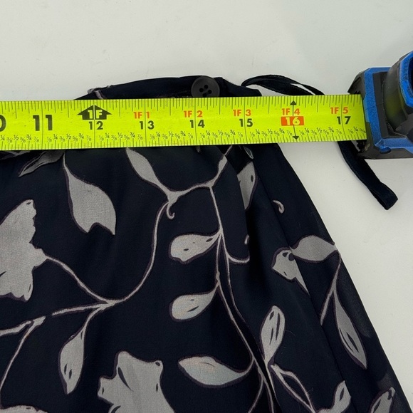 Alex Evenings Chiffon Long Floral Formal Evening Skirt - Picture 7 of 13